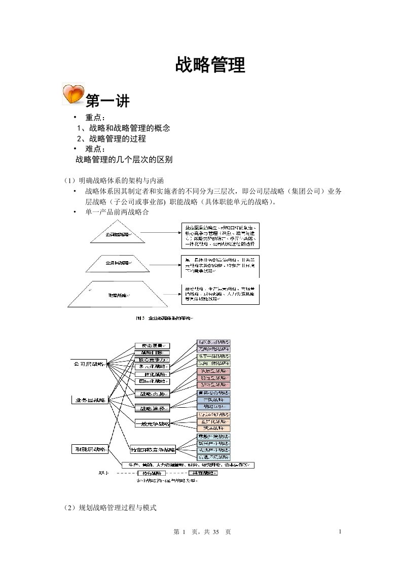 战略管理教案