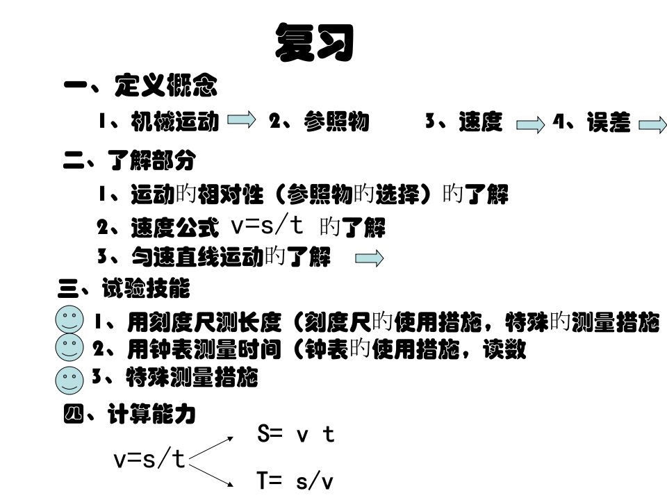 初三物理上学期测量复习课PPT课件一等奖新名师优质课获奖比赛公开课