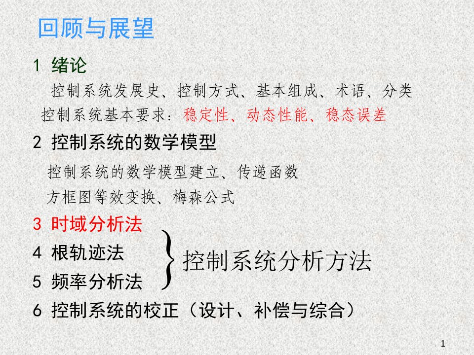 机械控制工程资料第三章线性系统的时域分析法1