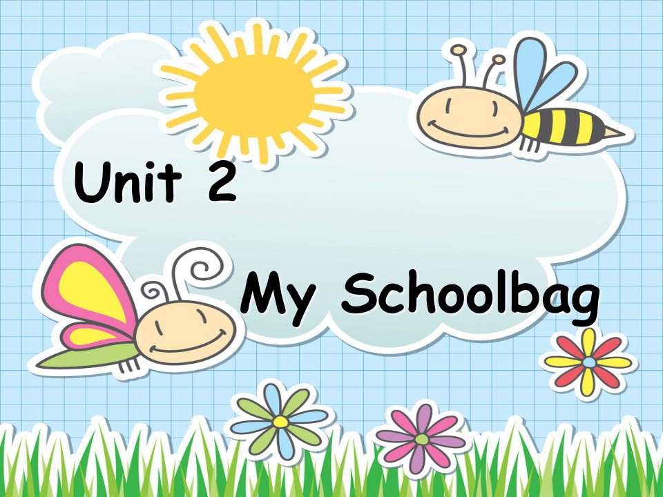 PEP新版四年级上册英语unit2-my-schoolbag复习课件