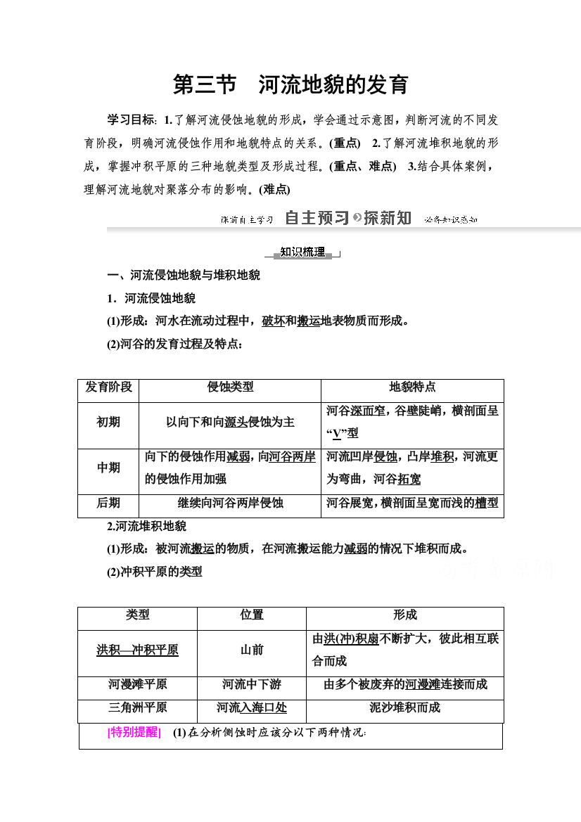 2020-2021学年地理人教版必修1教师用书：第4章