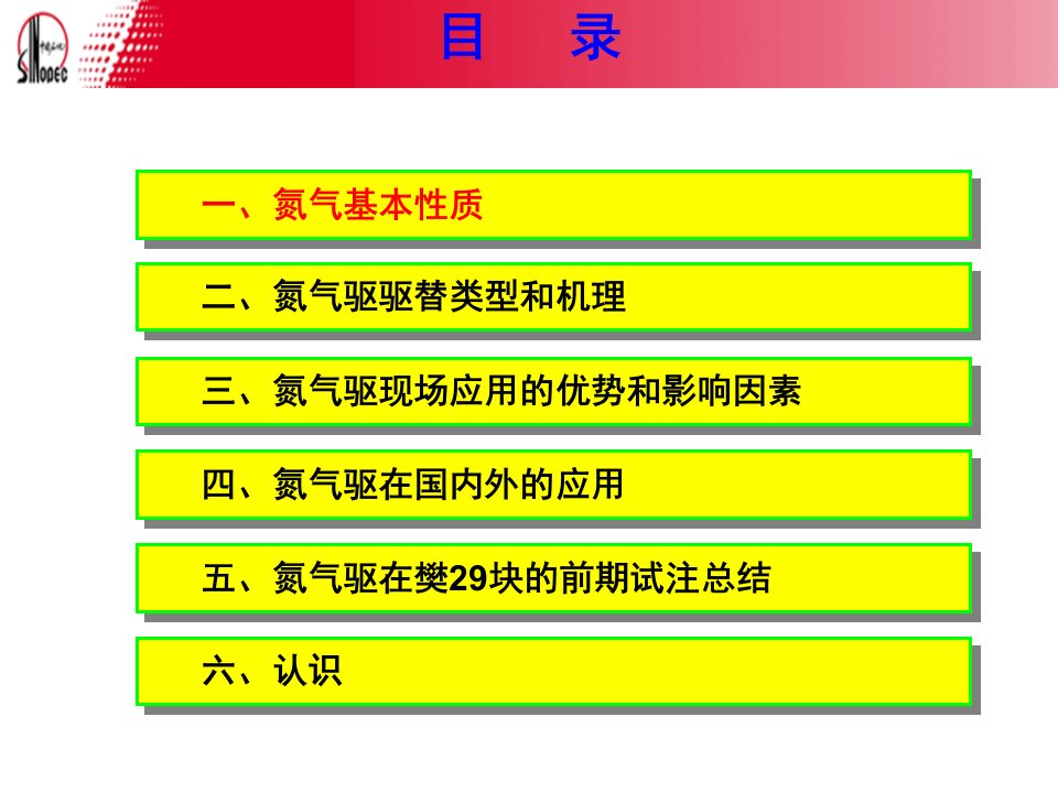 氮气驱提高采收率机理与应用共31张幻灯片