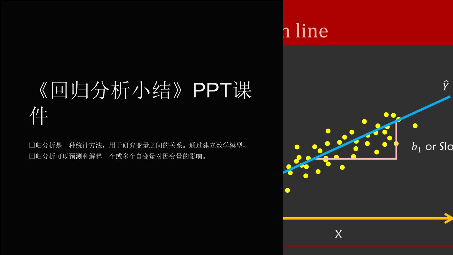 《回归分析小结》课件