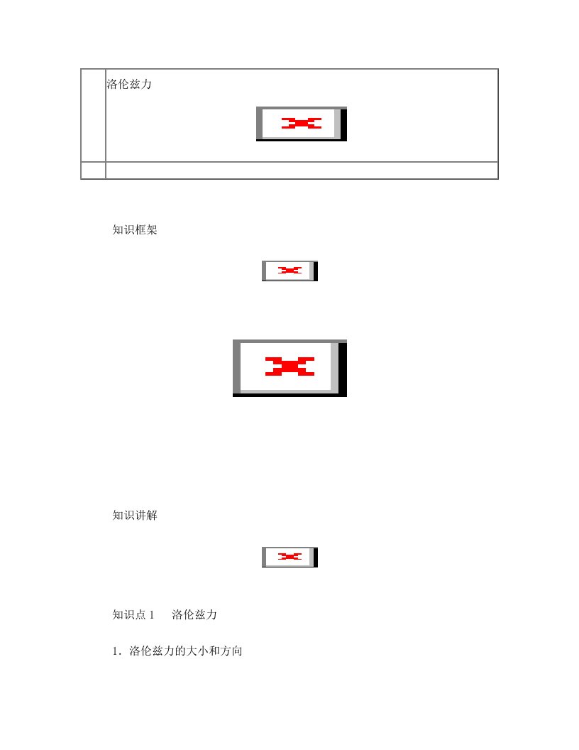 洛伦兹力+(1)