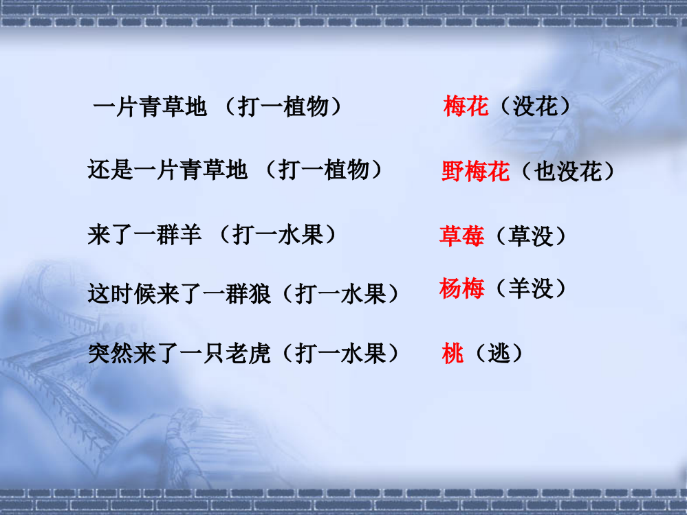 人教小学数学三年级长方形、正方形的面积与周长的复习