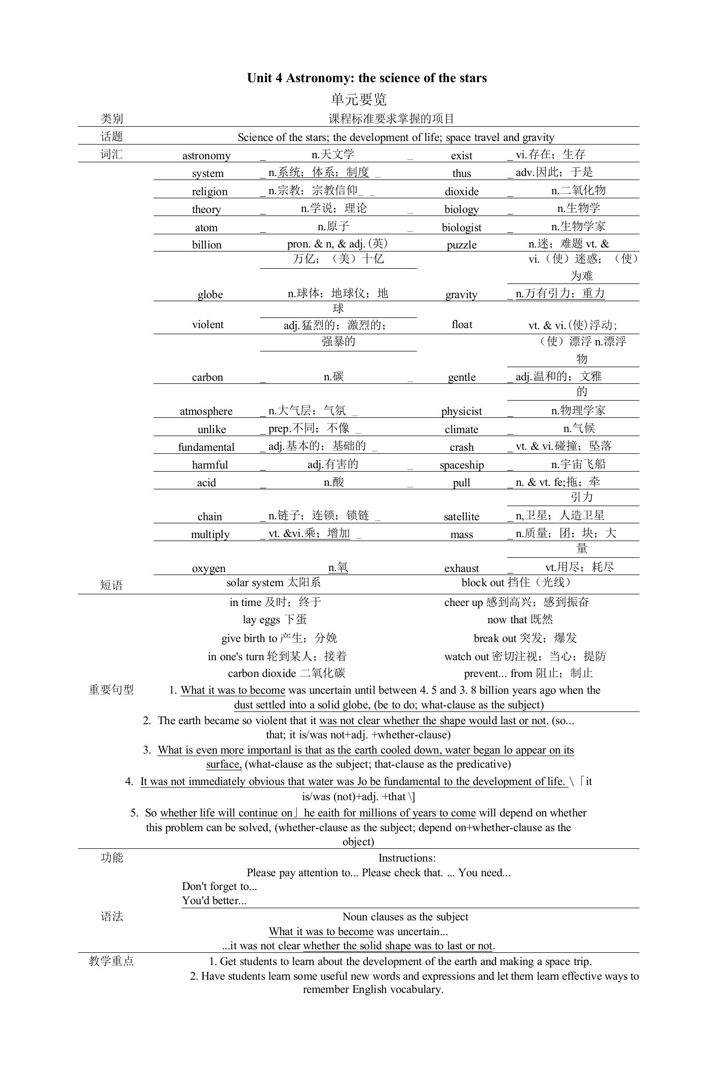 人教高中英语必修三教案Unit