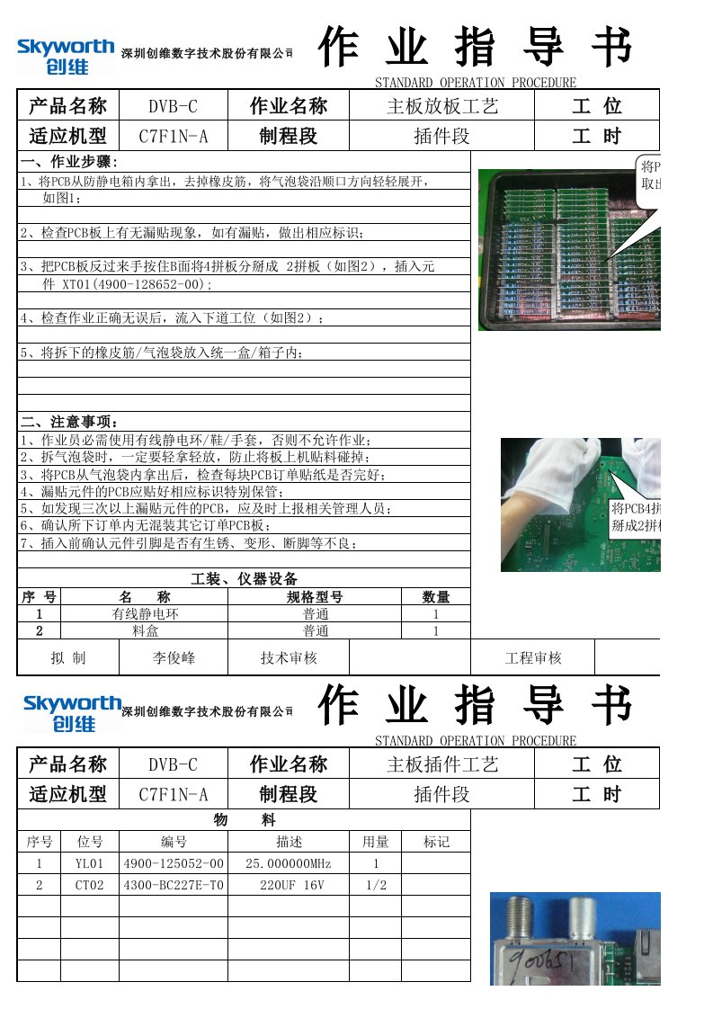 深圳创维数字技术股份有限公司-sop范本解读