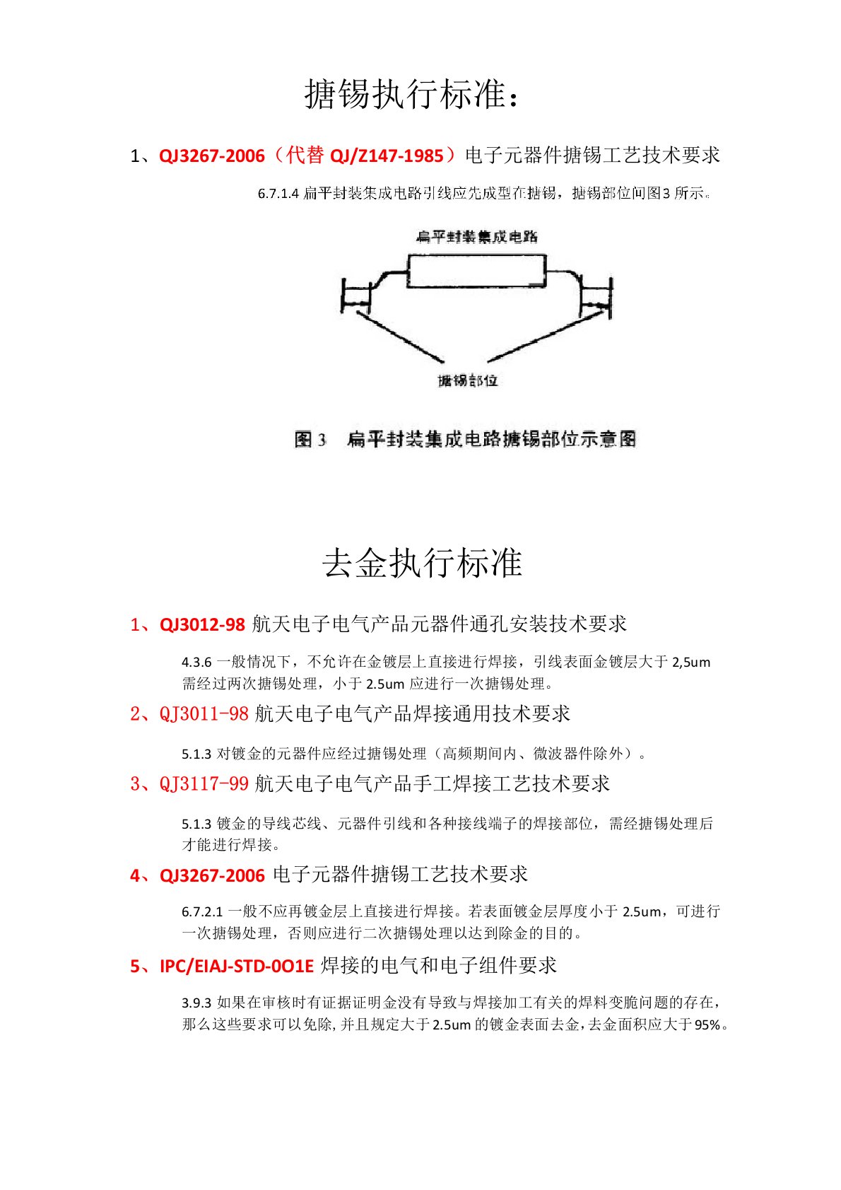 搪锡各类标准