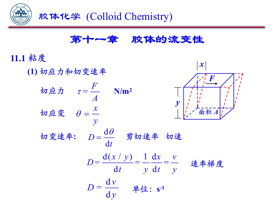 《胶体的流变性》PPT课件