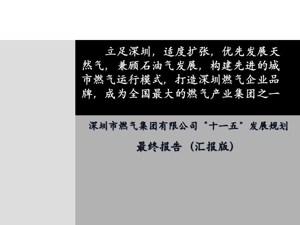 某公司企业战略管理知识规划模板