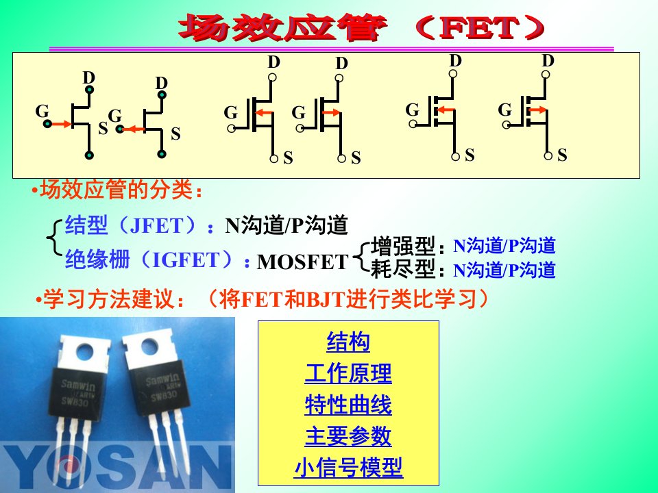 四讲场效应管ppt课件