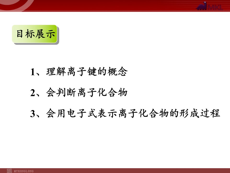 高一化学必修二化学键ppt课件