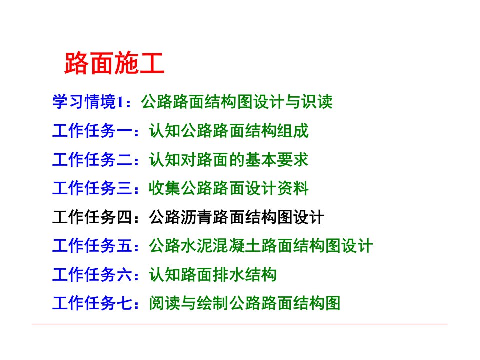 讲沥青路面结构图设计