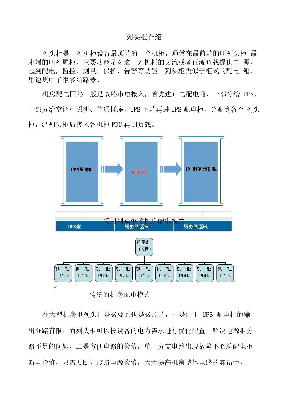 列头柜介绍