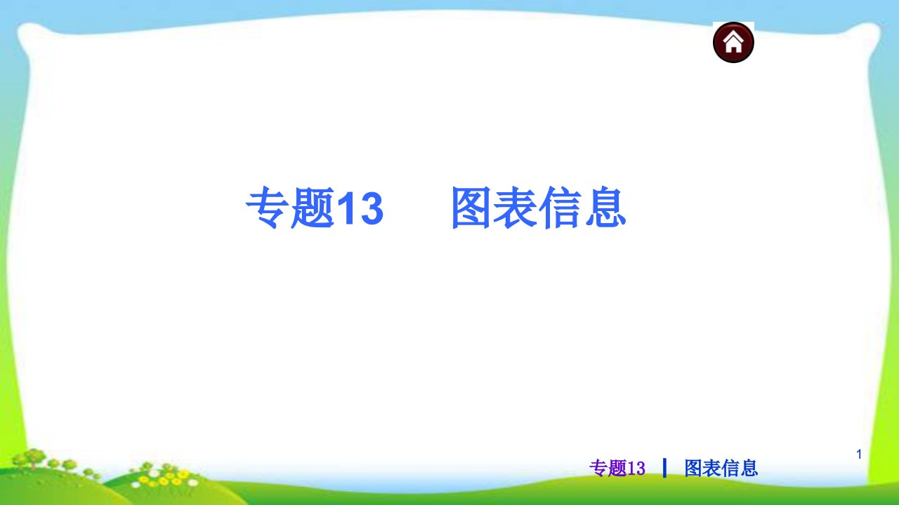 人教版中考物理提高总复习专题13图表信息完美课件