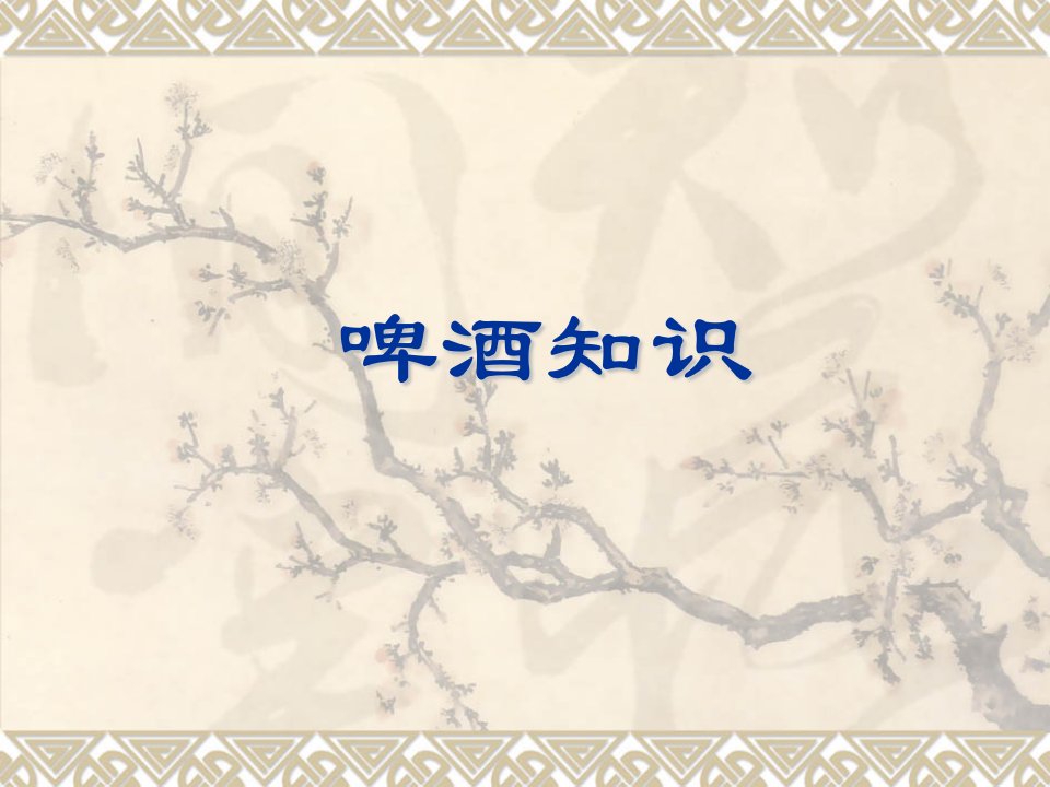 啤酒知识(PPT36)(1)