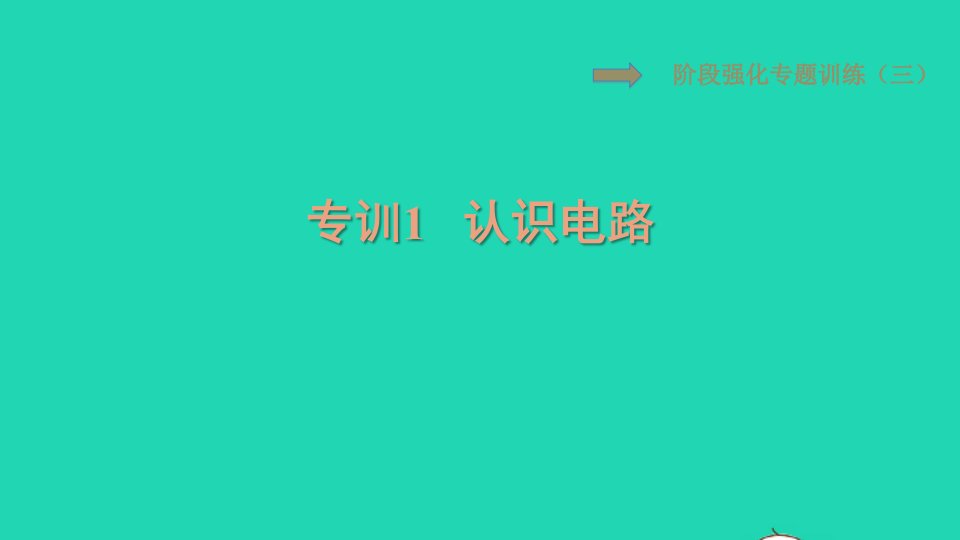 2021九年级物理上册第13章探究简单电路专训1认识电路习题课件新版粤教沪版