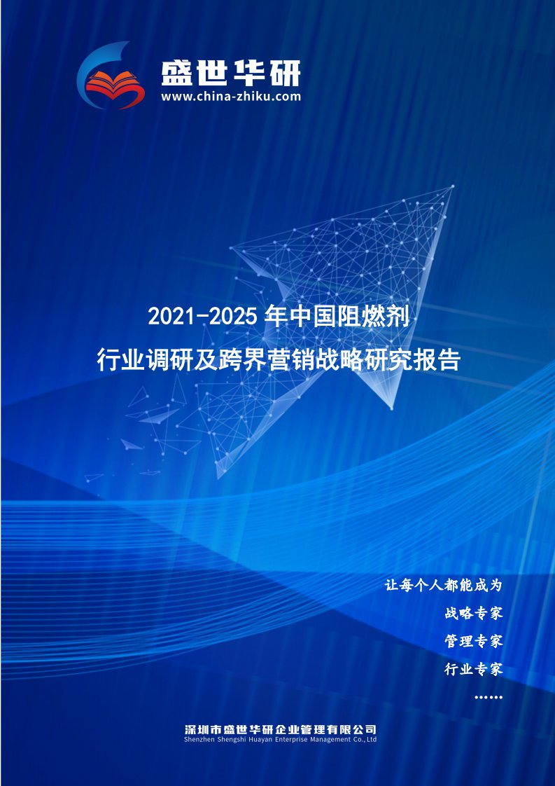 2021-2025年中国阻燃剂行业调研及跨界营销战略研究报告