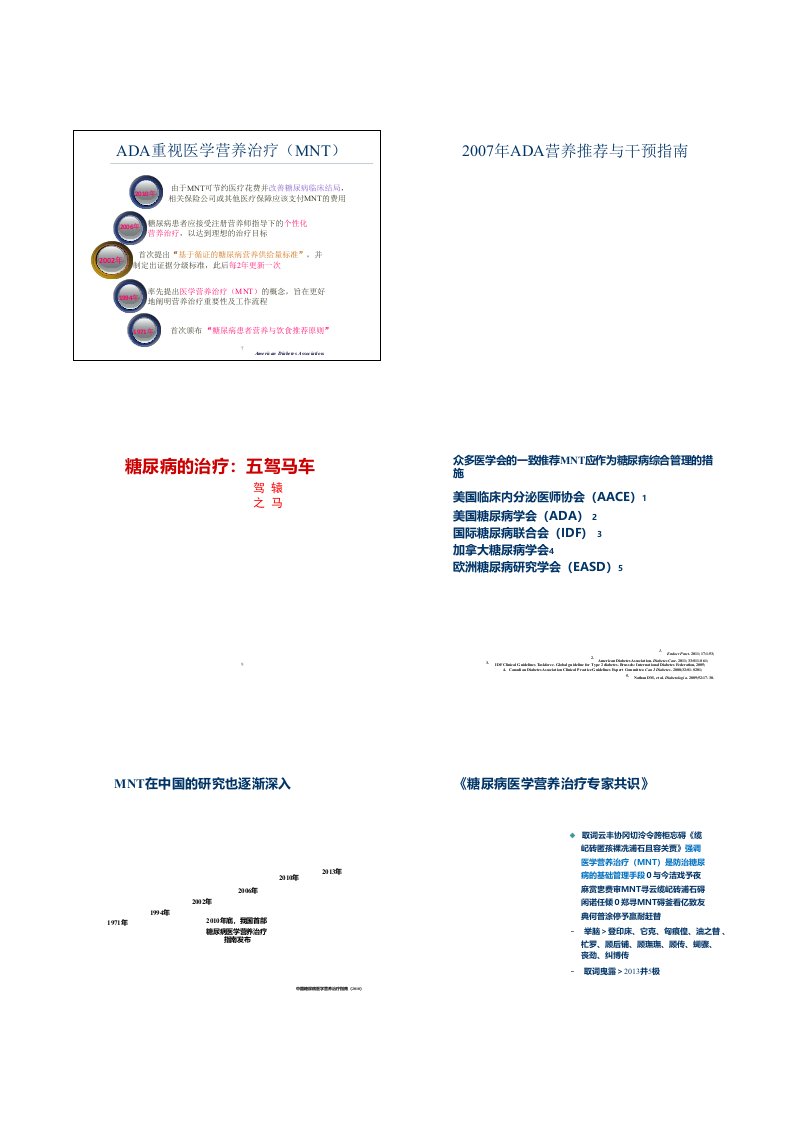 糖尿病医学营养治疗的解读与应用ppt课件