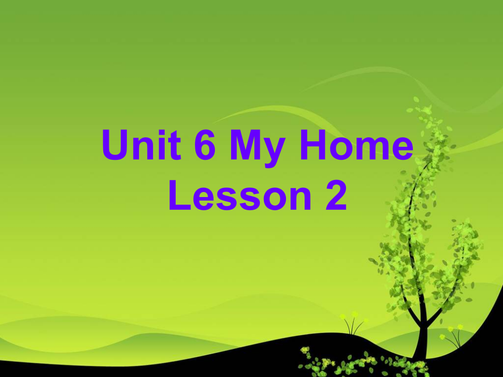 小学人教英语上下册Unit-6-My-School-Lesson-2-课件-1公开课教案教学设计课件