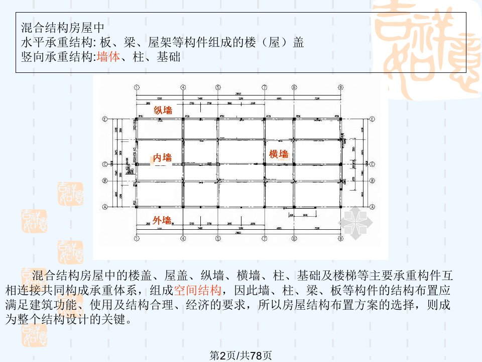 混合结构房屋设计