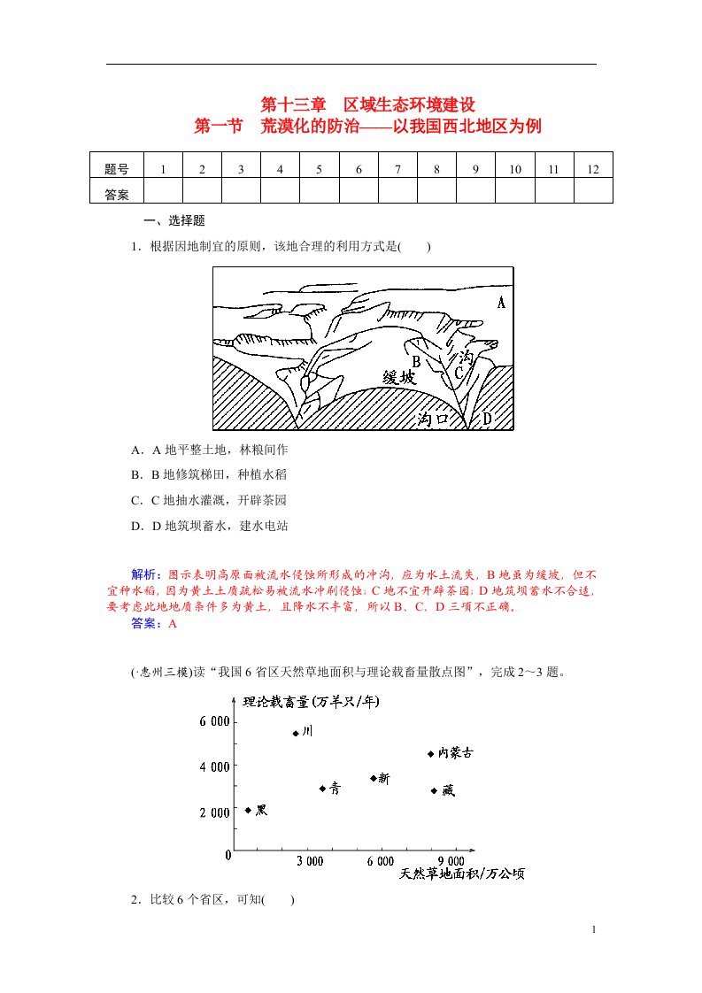 高考地理总复习