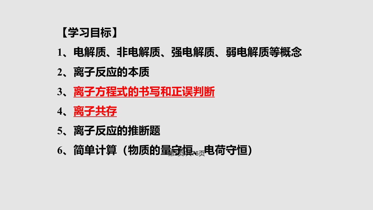 高三化学二轮复习专题2离子反应离子共存离子反应方程式书写离子推断素材