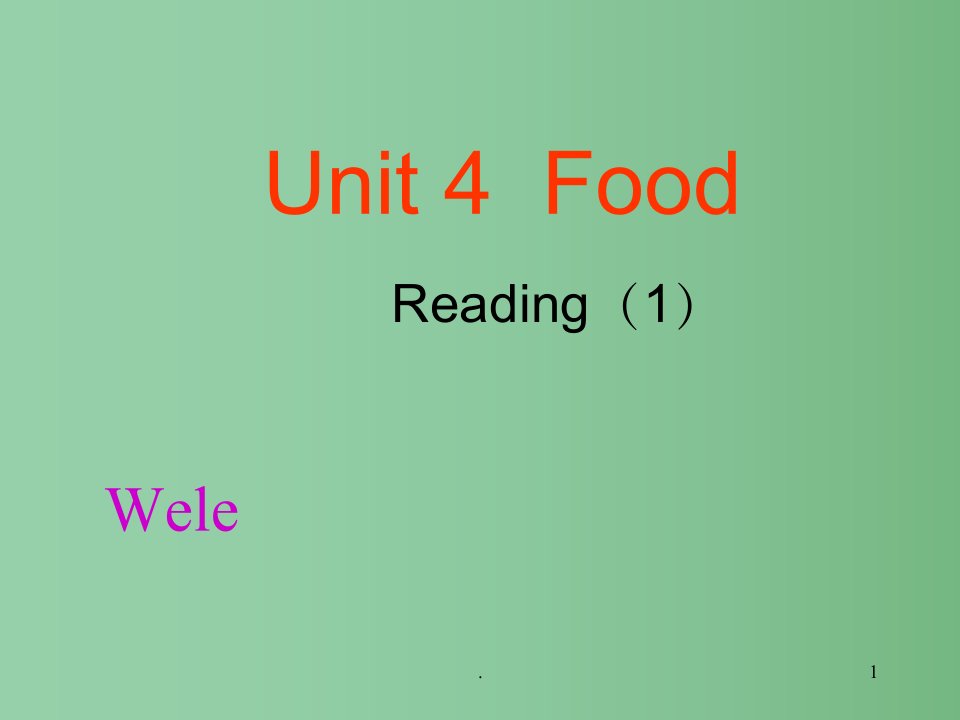 七年级英语上册-unit4-Food--reading-ppt课件-牛津版