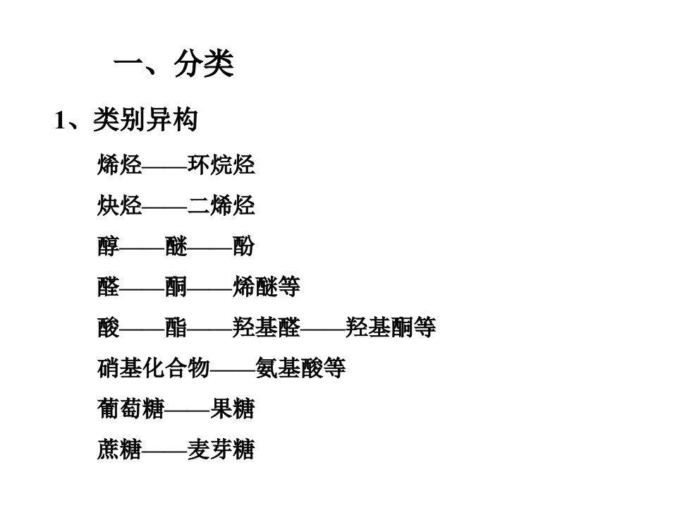 专题四同分异构体的写法