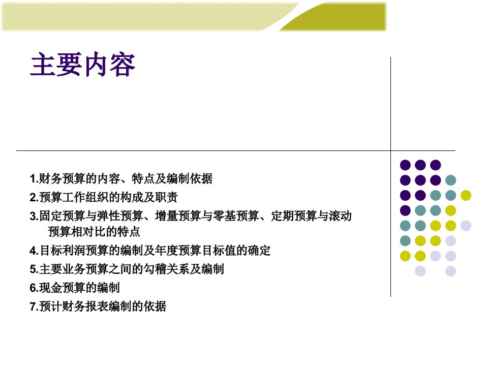 预算管理概述ppt70页