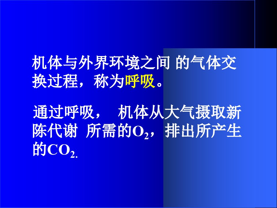 生理学课件第五章呼吸1