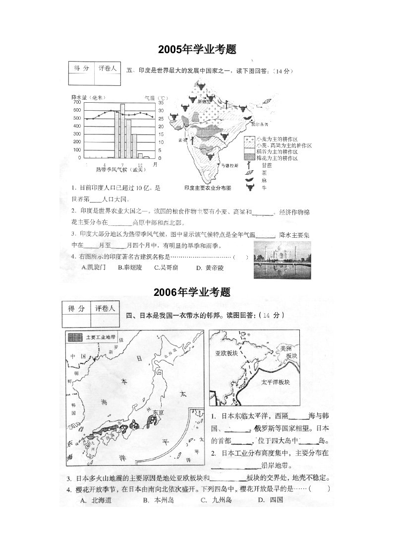 国家地理练习