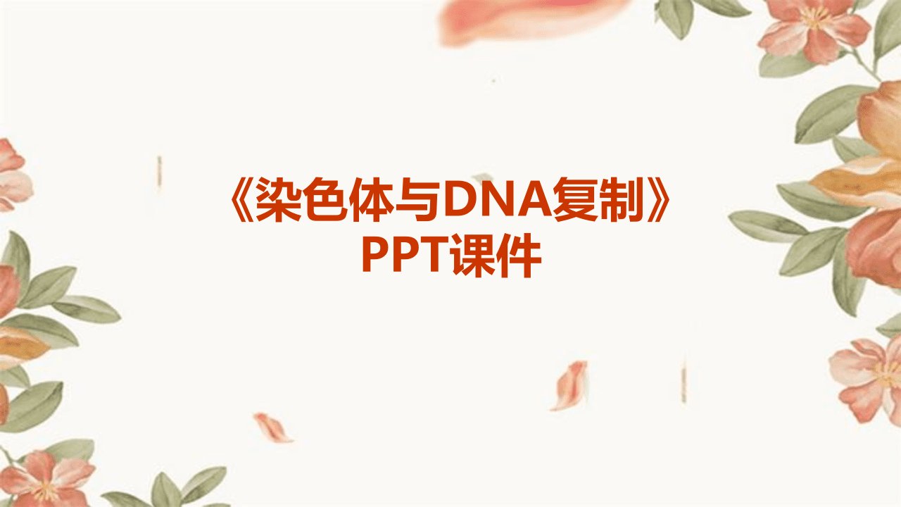 《染色体与DNA3复制》课件