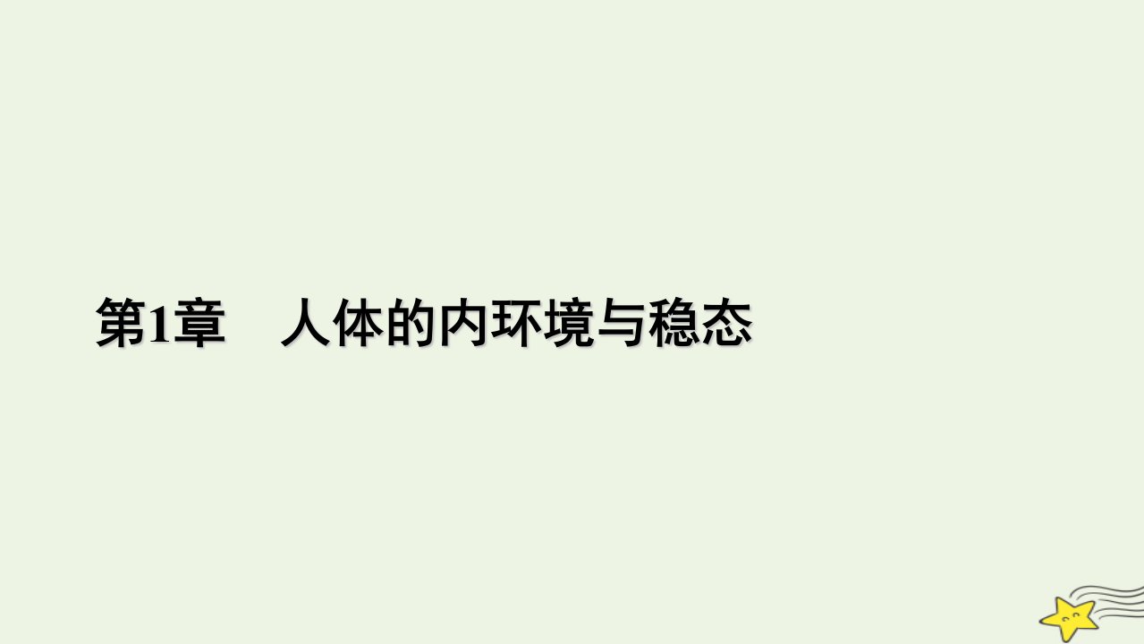 2022_2023学年新教材高中生物第1章人体的内环境与稳态本章整合课件新人教版选择性必修1