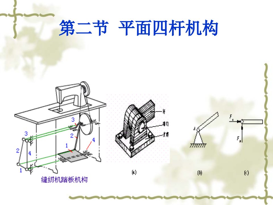 铰链四杆机构课件