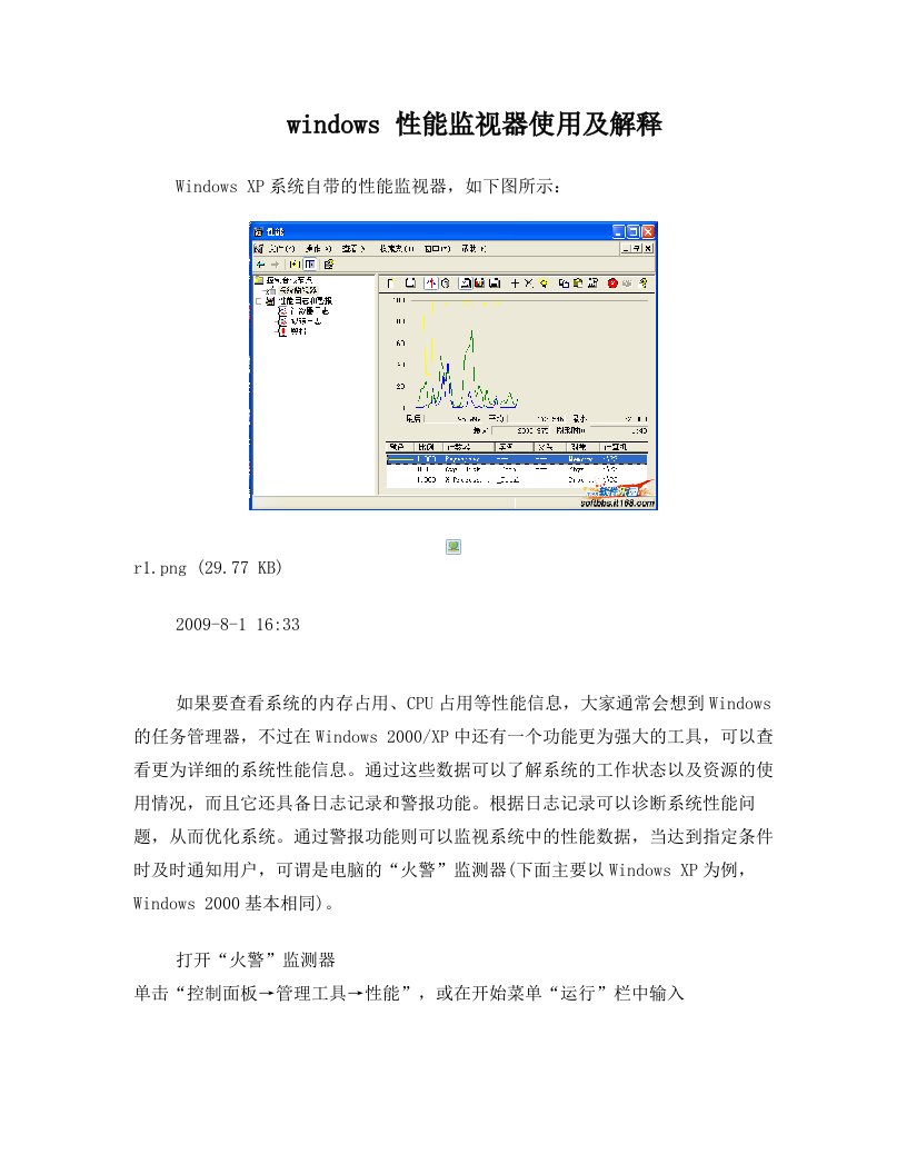 mykAAAwindows_性能监视器使用及解释