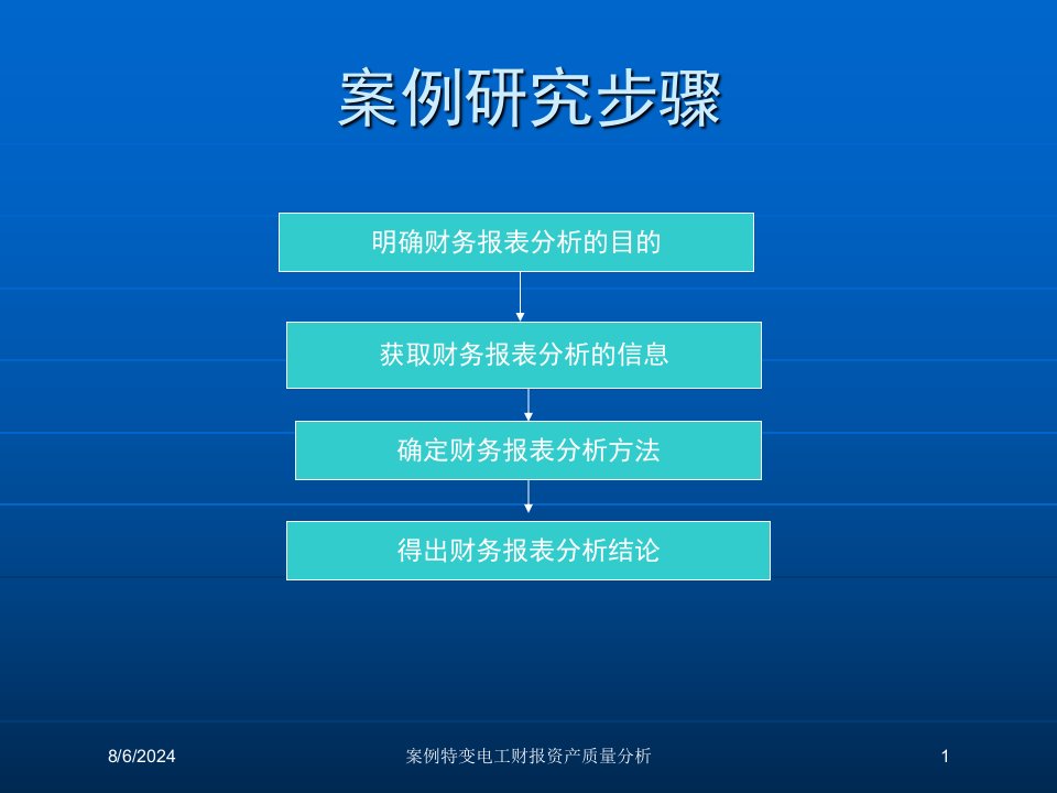 2021年案例特变电工财报资产质量分析讲义