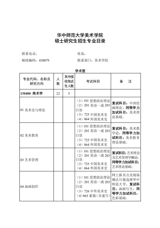 华中师范大学美术学院