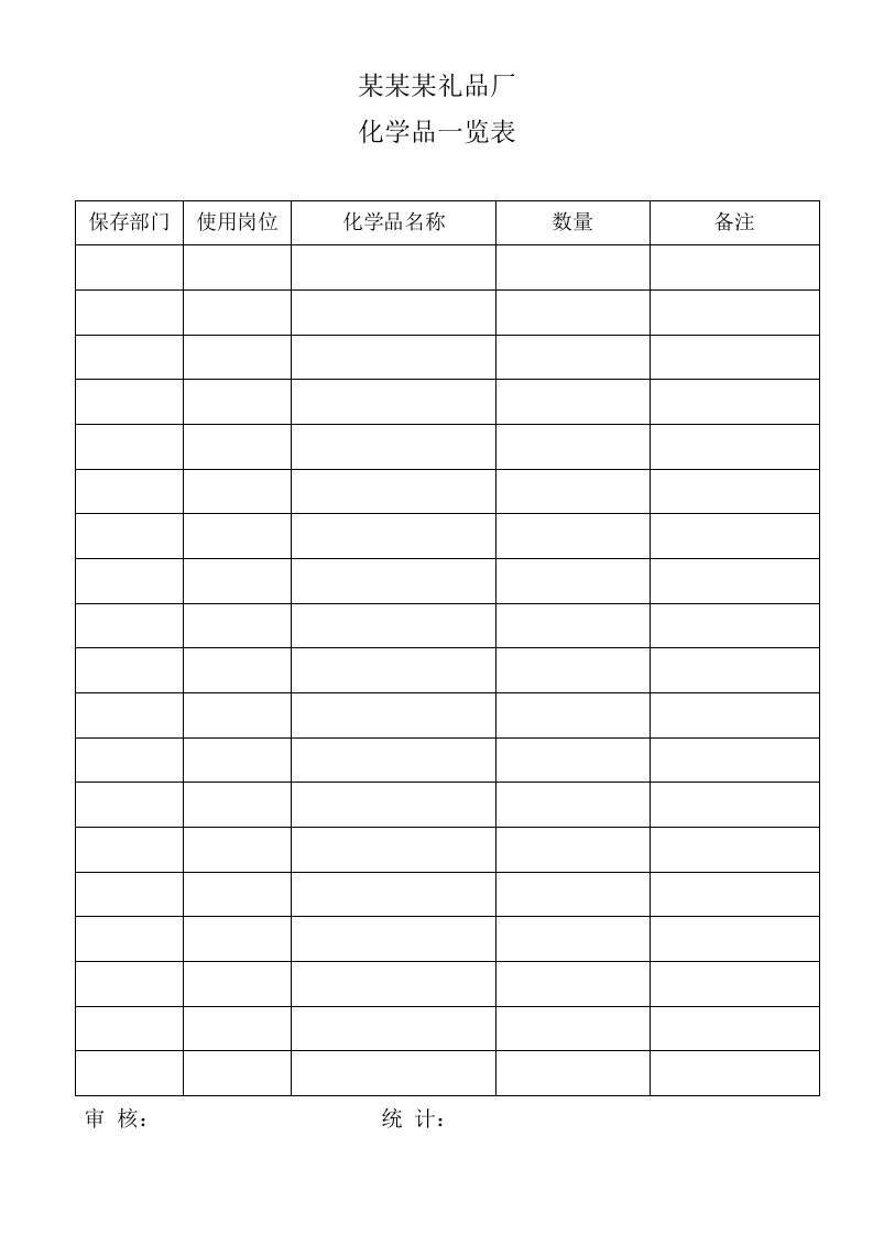 某塑胶制品公司ICTI国际玩具商业行为守则整套文件(103个文件)-8M化学品一览表-五金塑胶