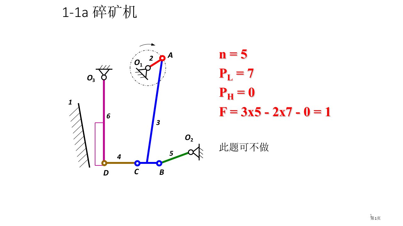 华科机械原理部分答案名师公开课一等奖省优质课赛课获奖课件