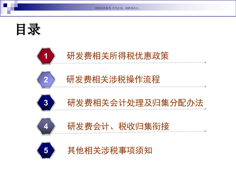 企业研究开发费用涉税操作培训会