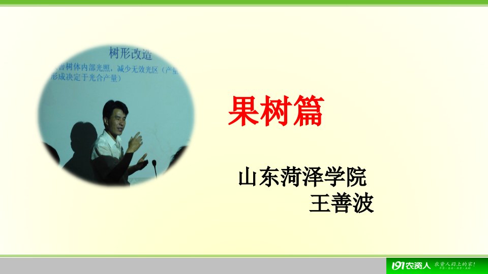 果树该如何施肥、修剪及果园管理