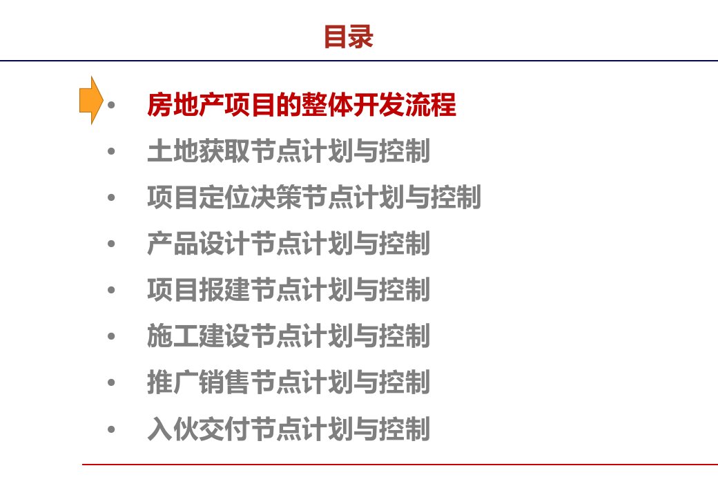 房地产项目开发流程与运营管理ppt课件