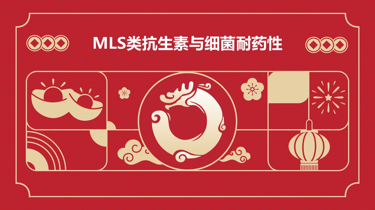 MLS类抗生素及细菌耐药性