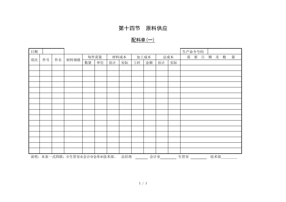 材料仓库管理表格37