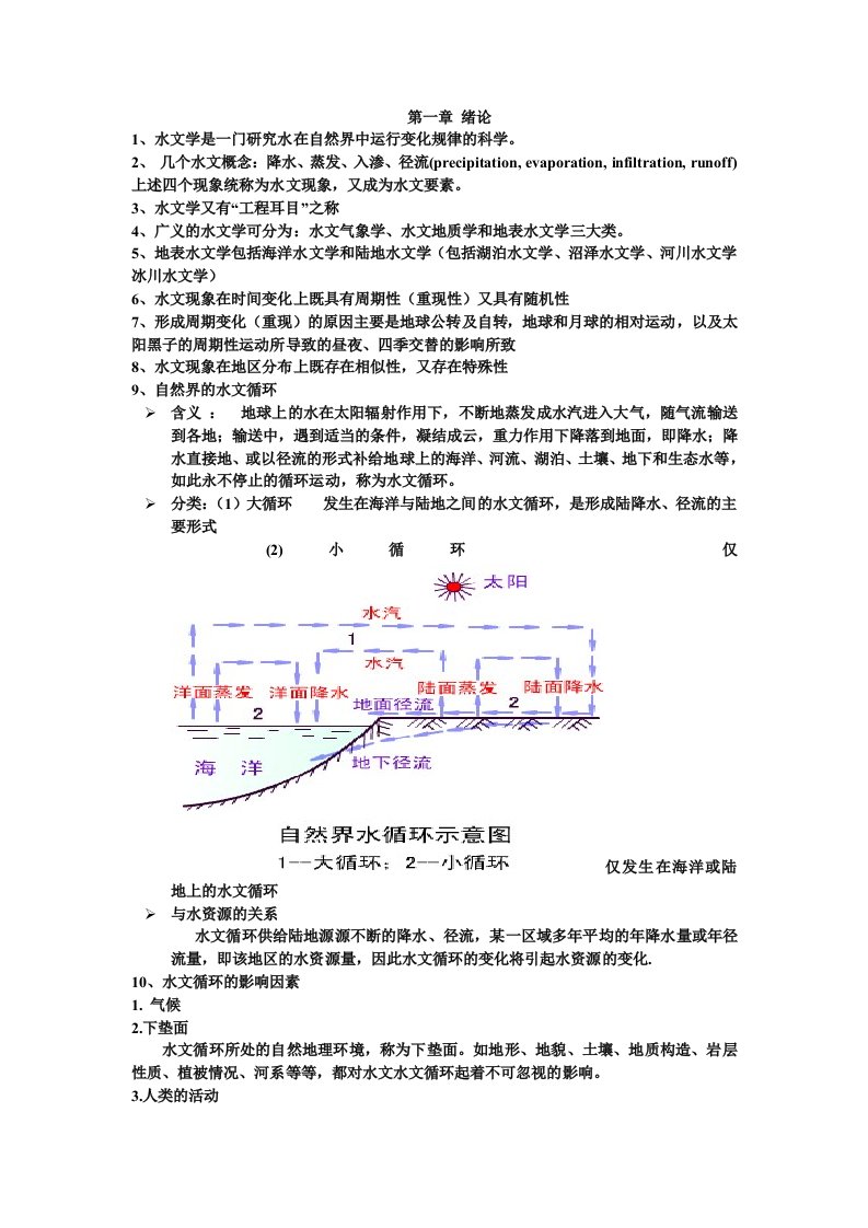 水文整理