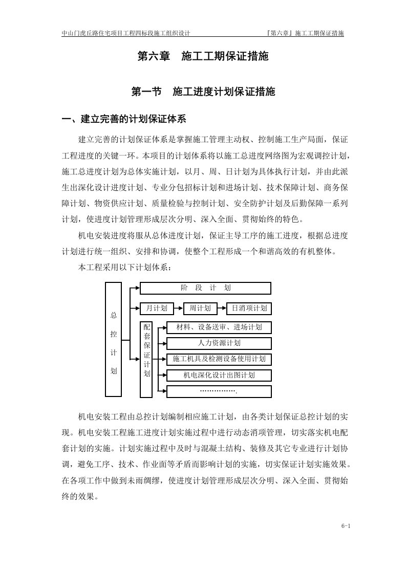 施工工期保证措施1