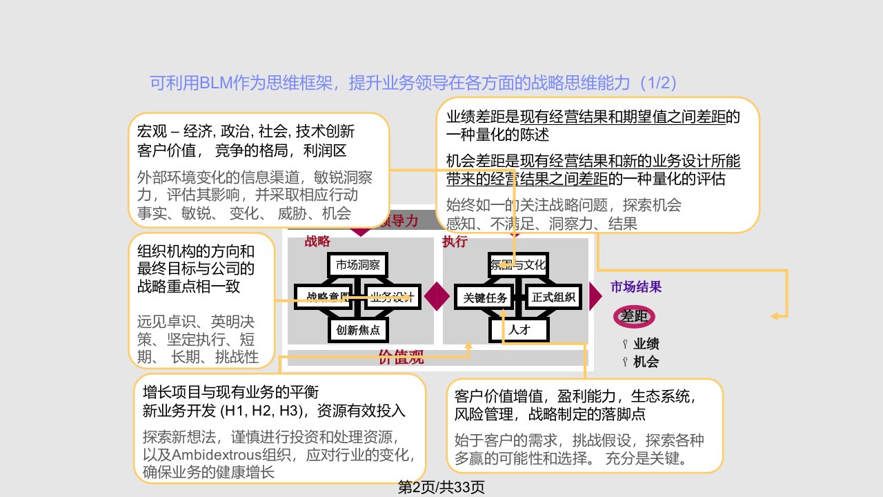 业务领先模型BLM模型张早早