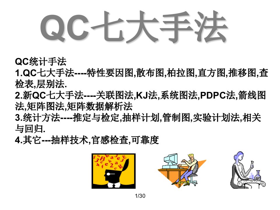 旧QC七大手法.ppt30页