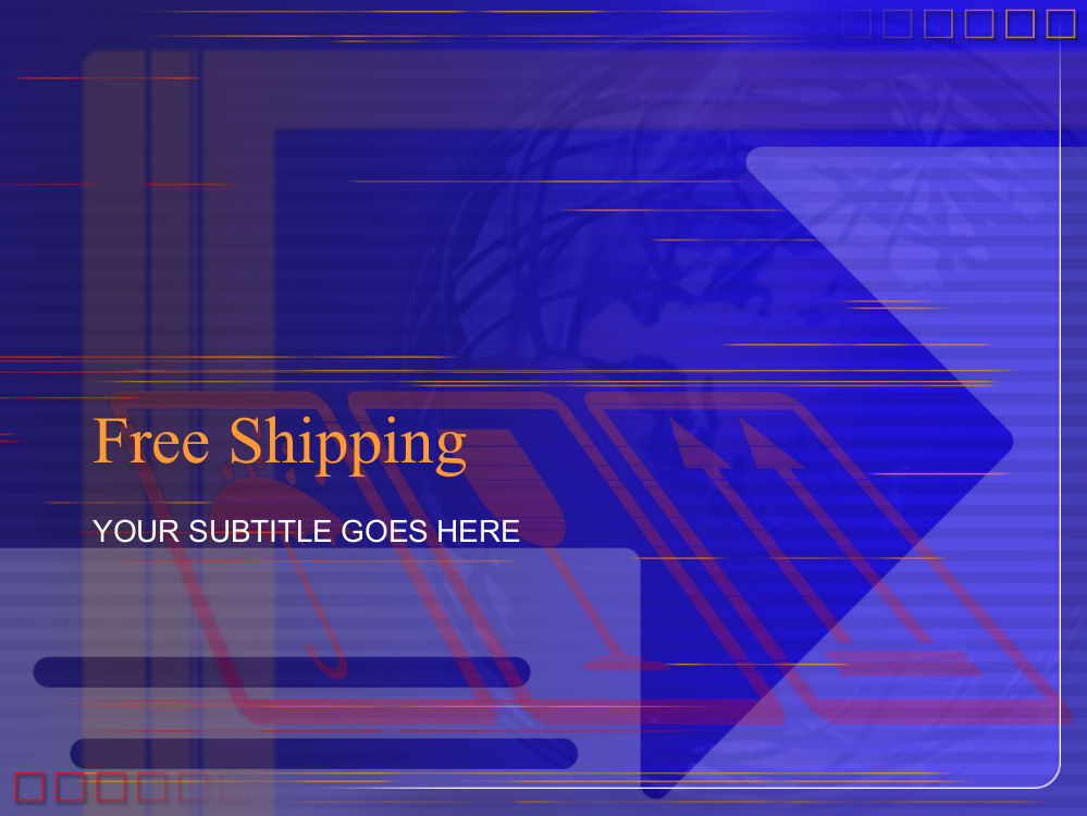 运输行业PPT模板free_shipping013